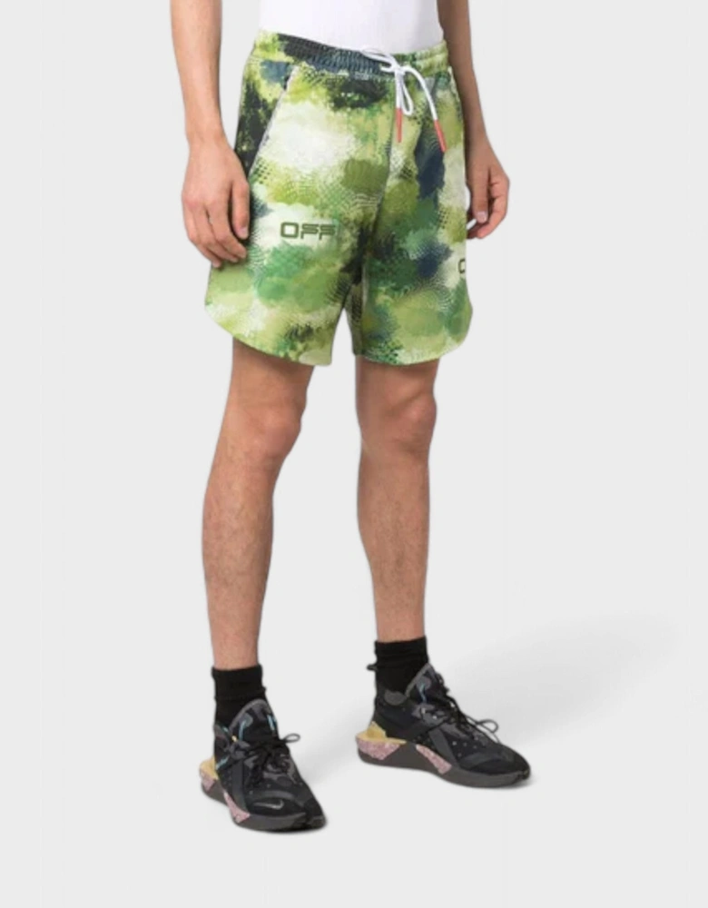 Active Knit Shorts Green