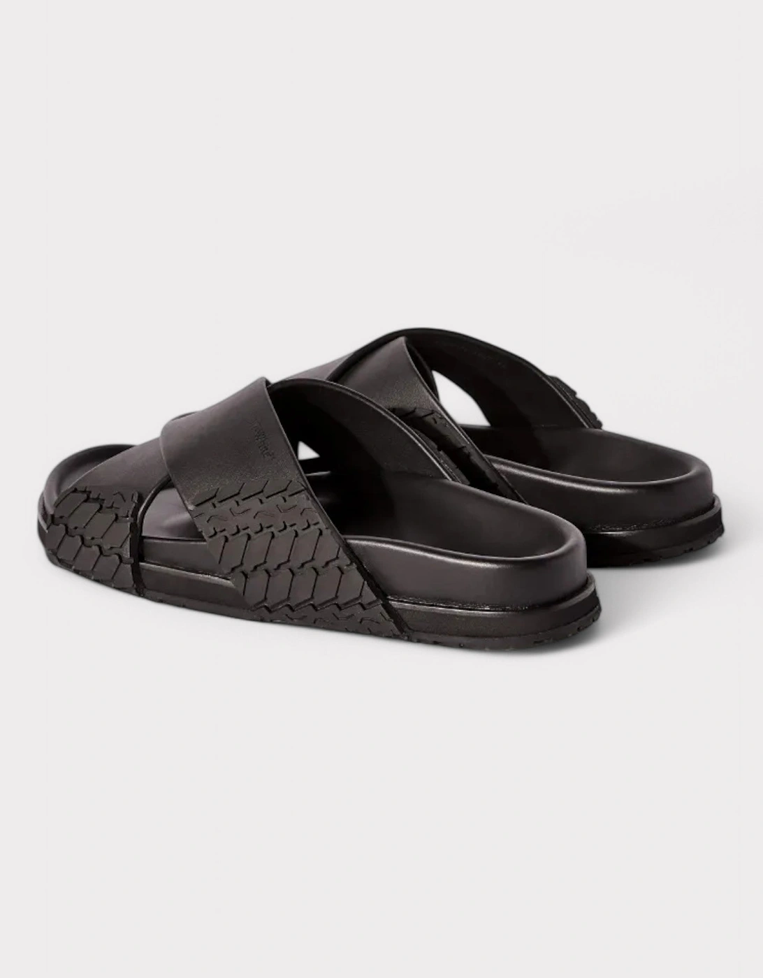 Off White Deck Sliders Black