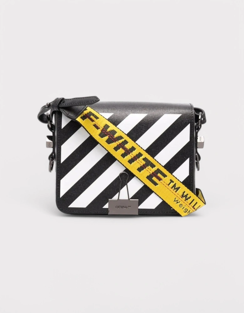 Diag Industrial Flap Bag Black White