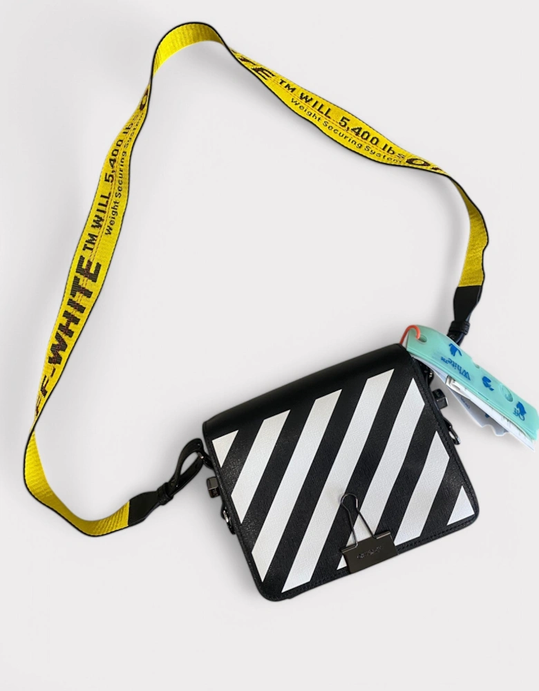 Diag Industrial Flap Bag Black White