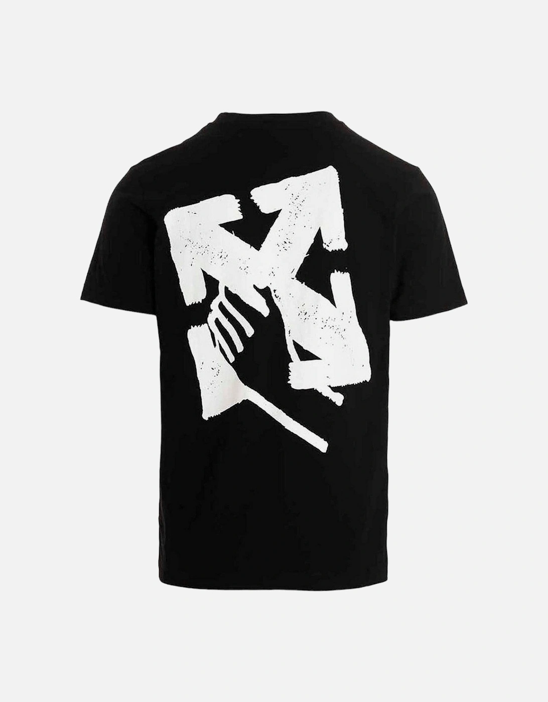 Hand Arrow Slim T-Shirt Black, 7 of 6