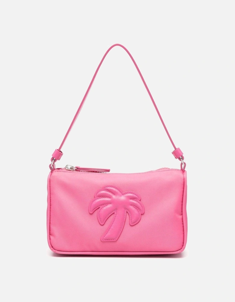 Big Palm Nylon Pouch Pink