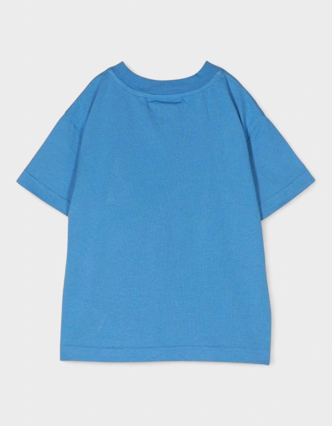 Boys Smiley Bear Shirt Blue