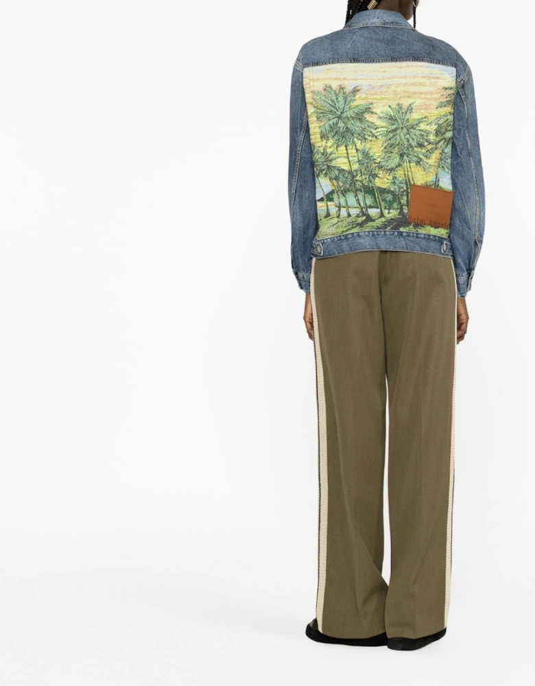 Sunrise Denim Jacket Cobalt Blue
