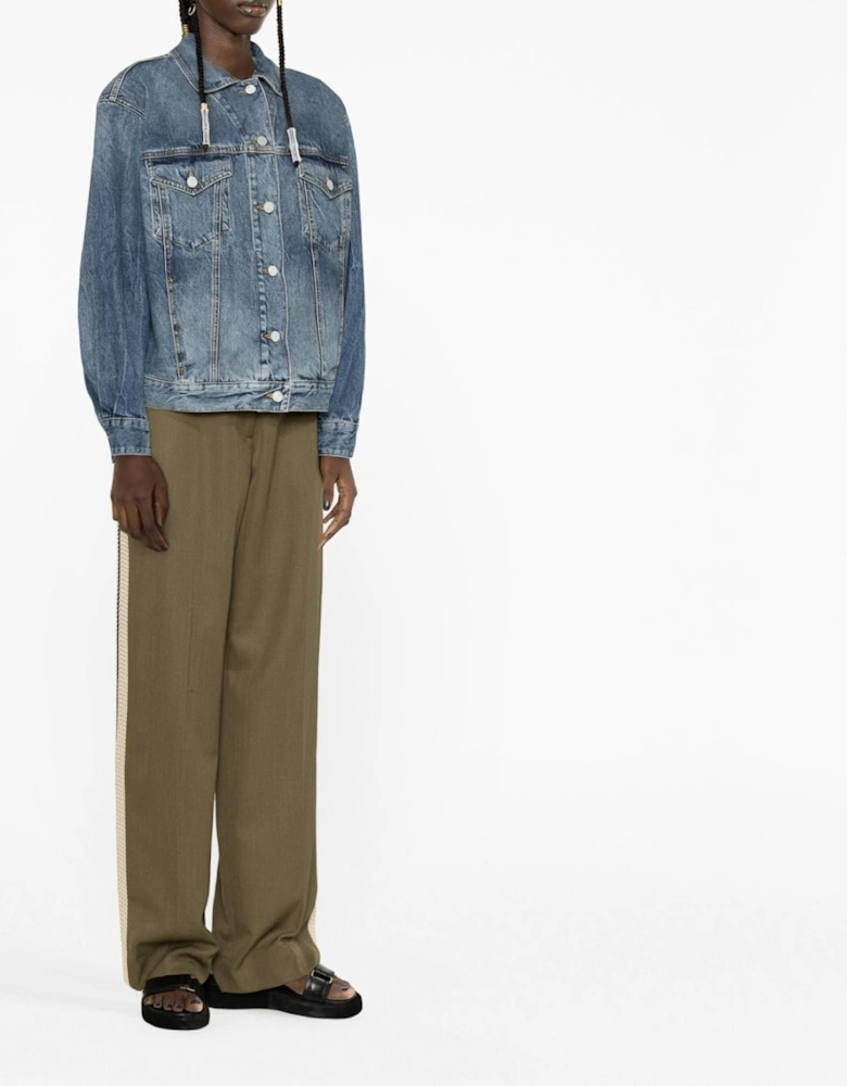 Sunrise Denim Jacket Cobalt Blue