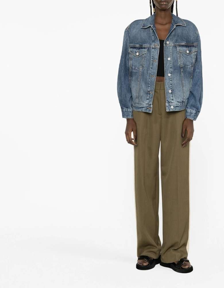 Sunrise Denim Jacket Cobalt Blue