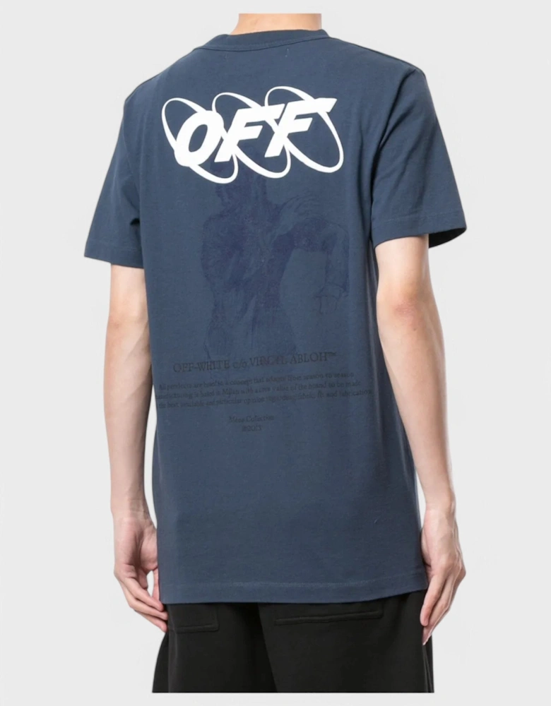 Mirko First S/S Slim T-Shirt Dark Blue