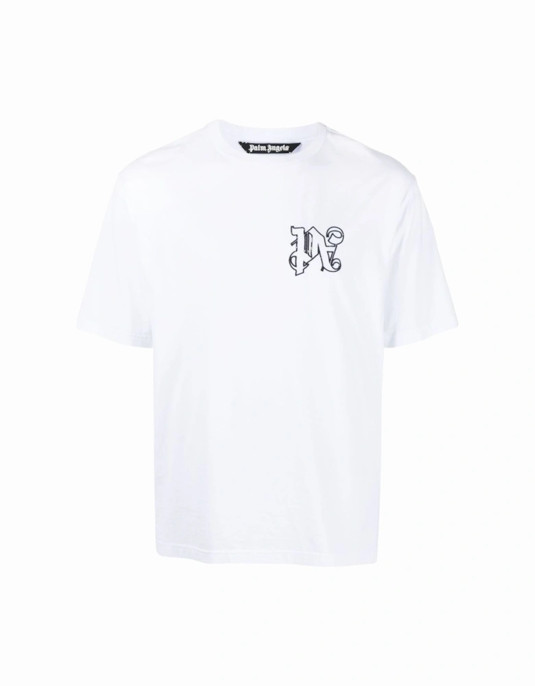 Monogram Regular Tee white