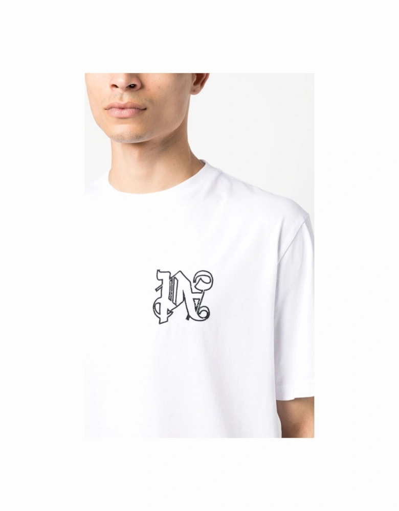 Monogram Regular Tee white