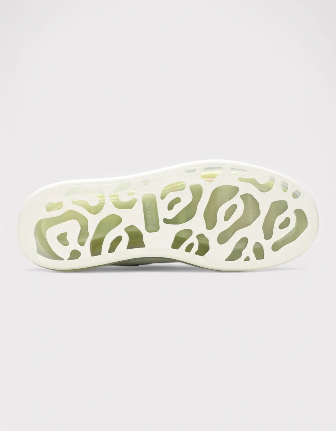 Oversized Sneaker White Gunmetal
