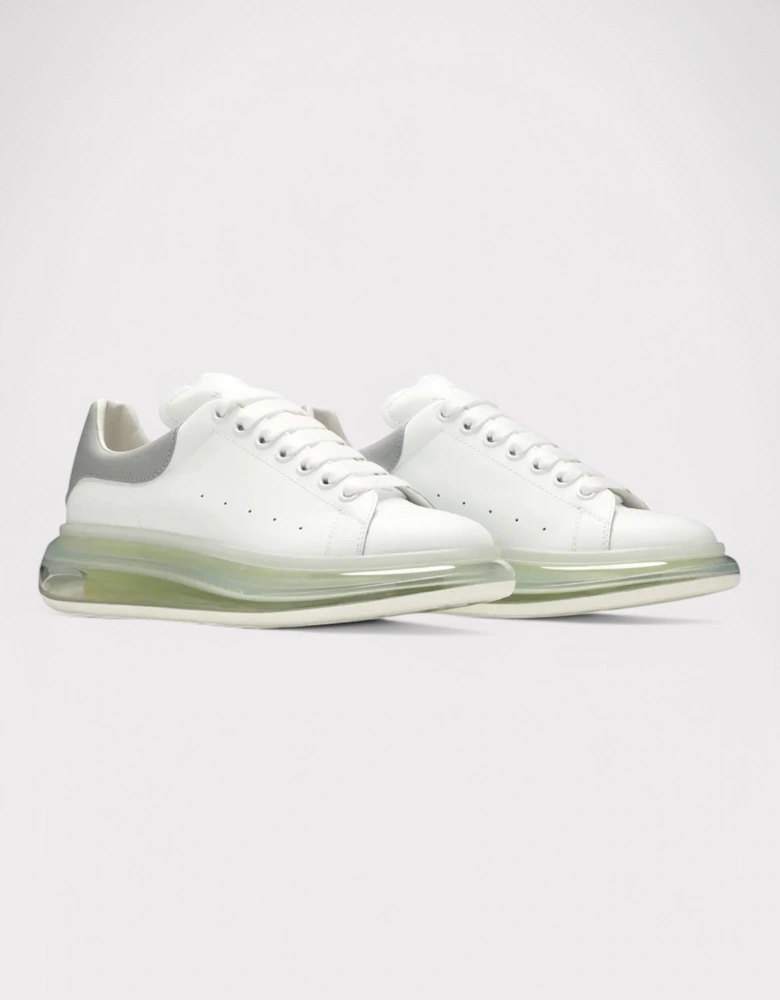 Oversized Sneaker White Gunmetal