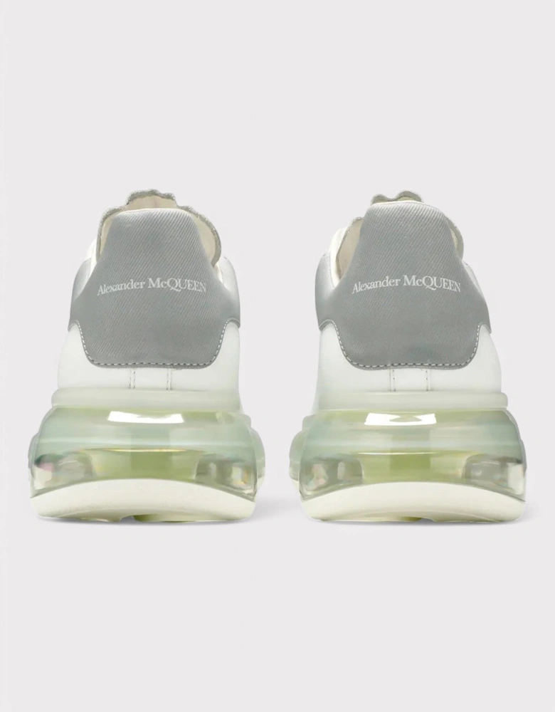 Oversized Sneaker White Gunmetal