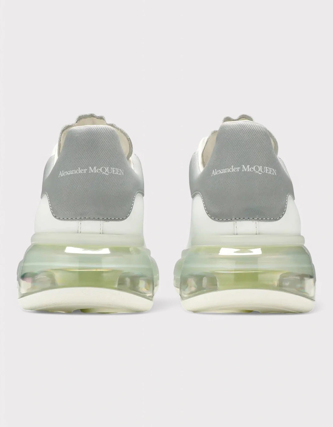 Oversized Sneaker White Gunmetal