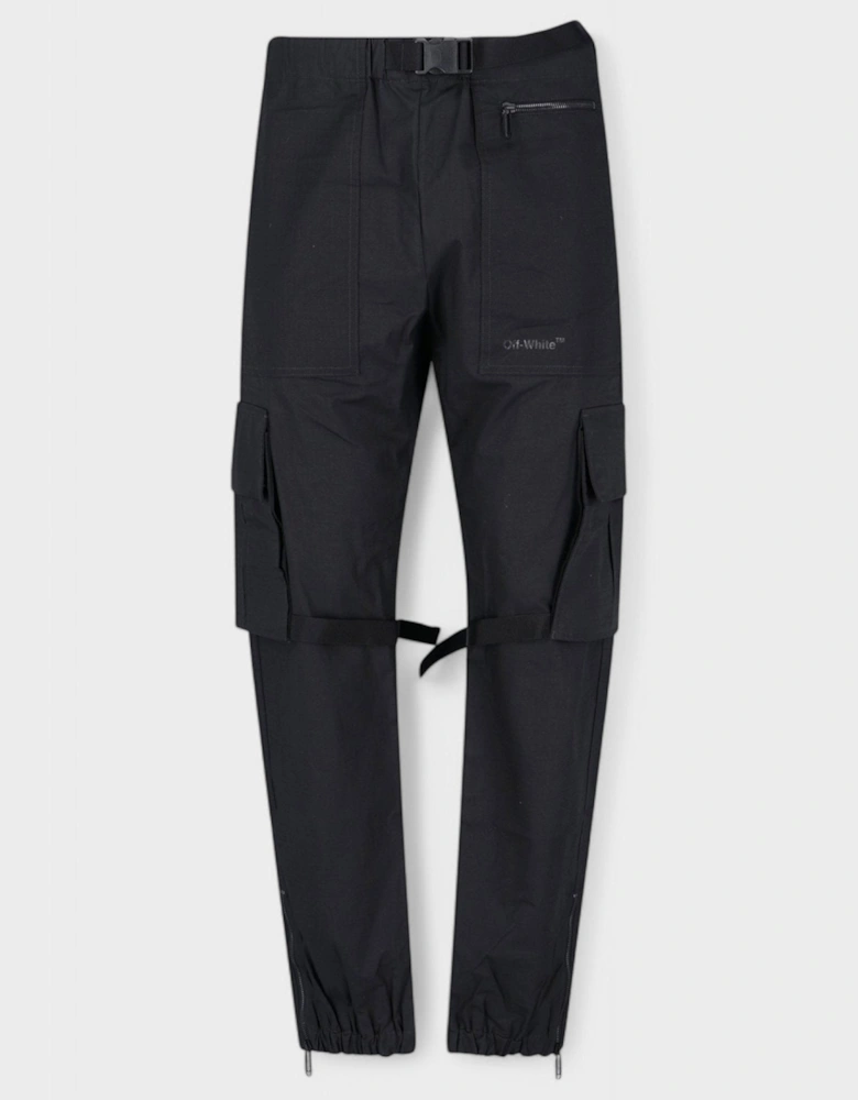 Diag Tab Cotton Cargo Pant 'Black'
