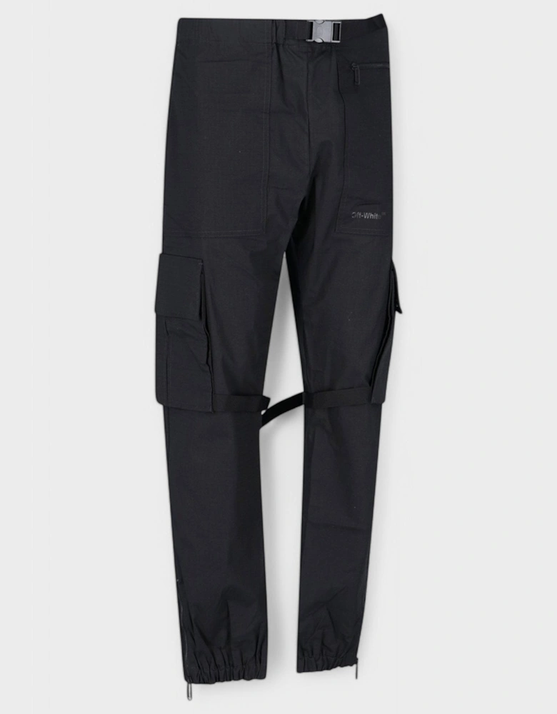 Diag Tab Cotton Cargo Pant 'Black'