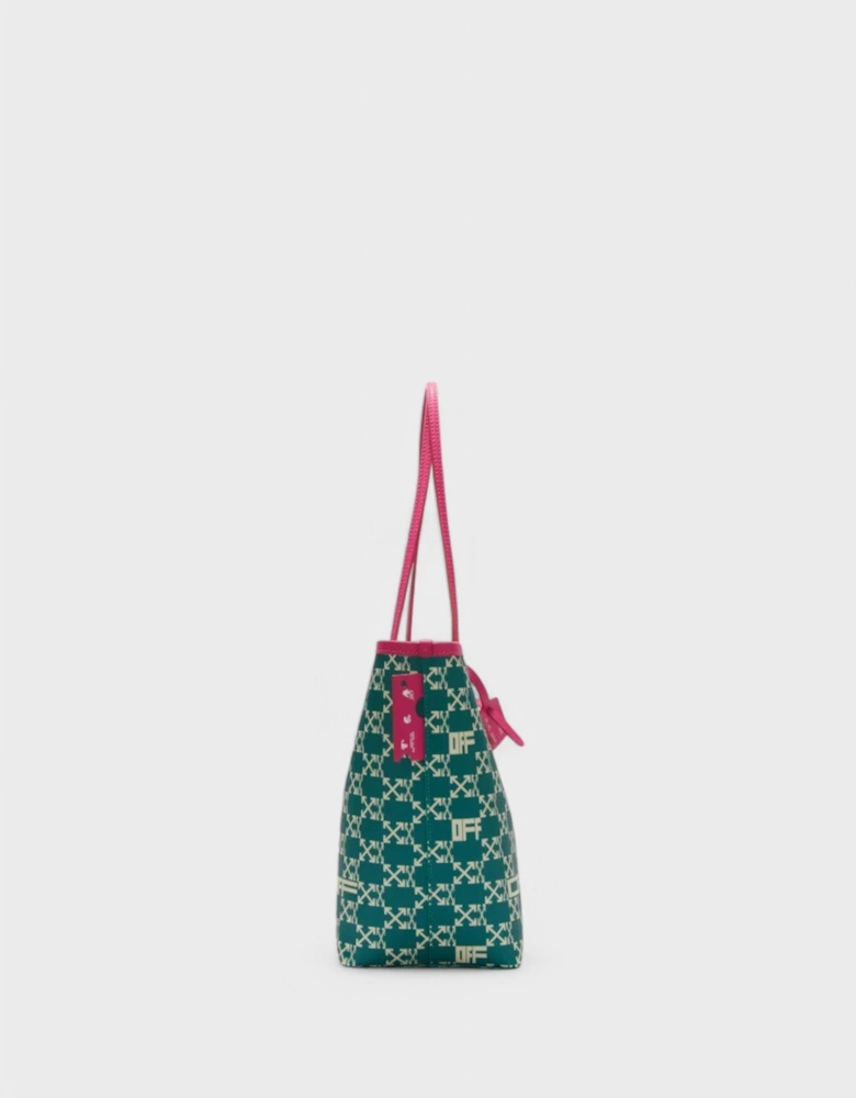 Off White Day Off Tote 33 Green Beige