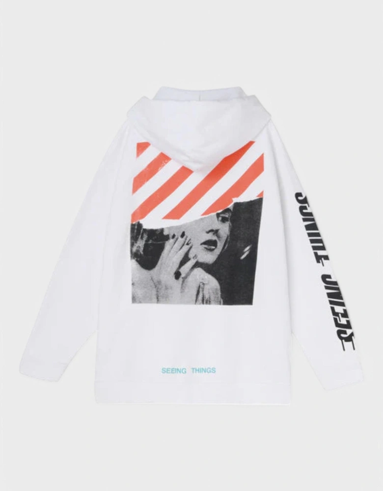 Photocopy Over Hoodie White