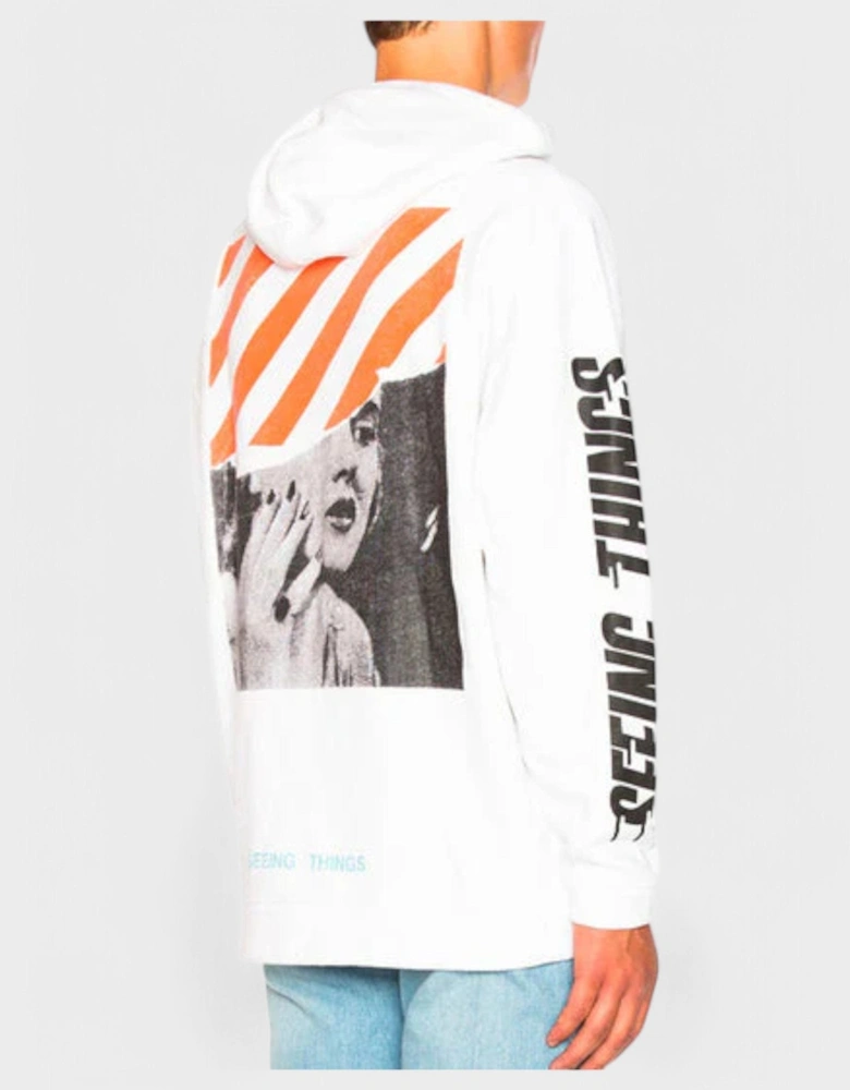 Photocopy Over Hoodie White