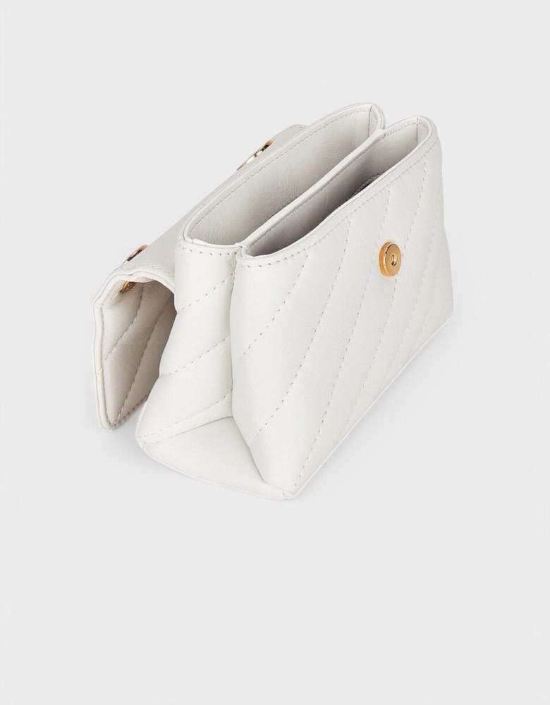 Jackhammer 17 Shoulder Bag White Black