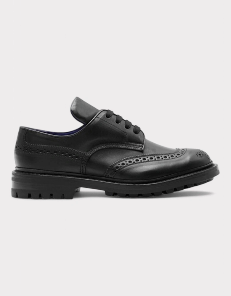 Tricker’s Leather Devon Brogues Black