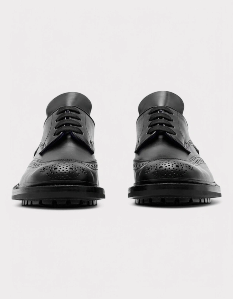 Tricker’s Leather Devon Brogues Black
