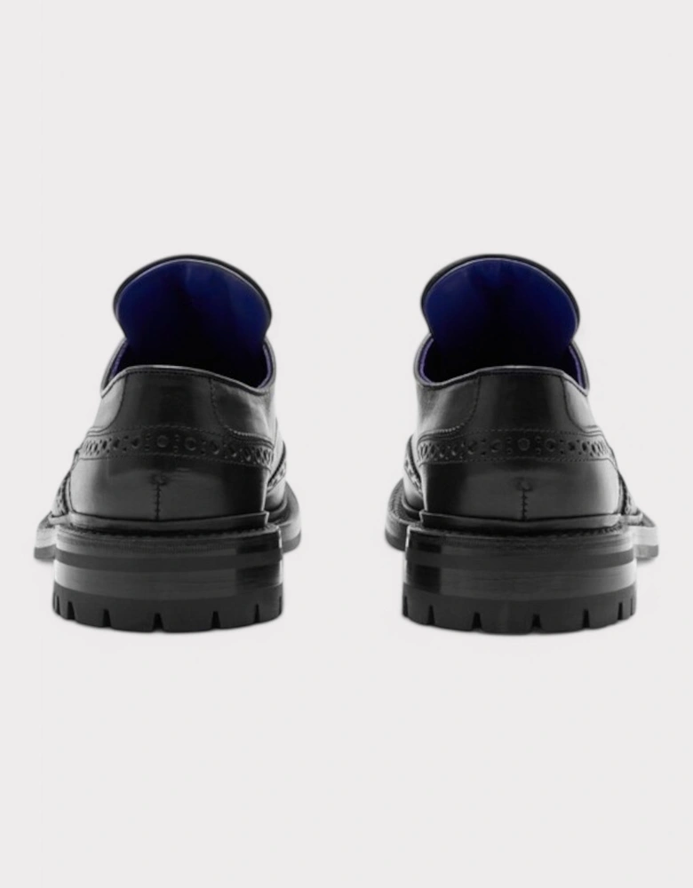 Tricker’s Leather Devon Brogues Black