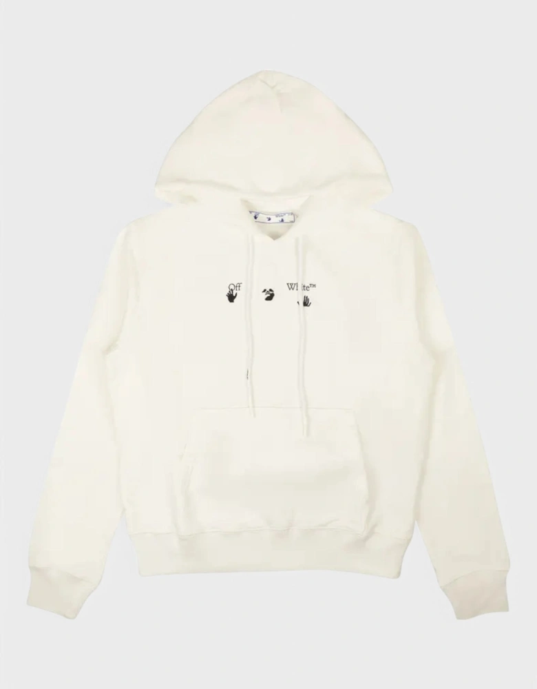 Marker Slim Hoodie 'White'