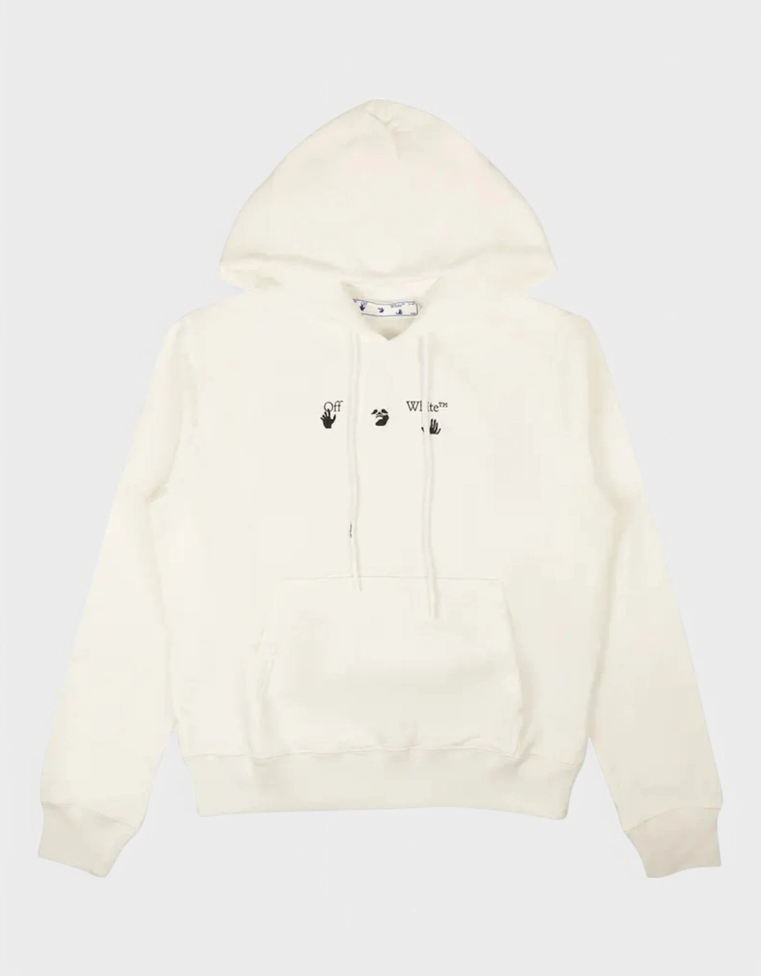 Marker Slim Hoodie 'White'