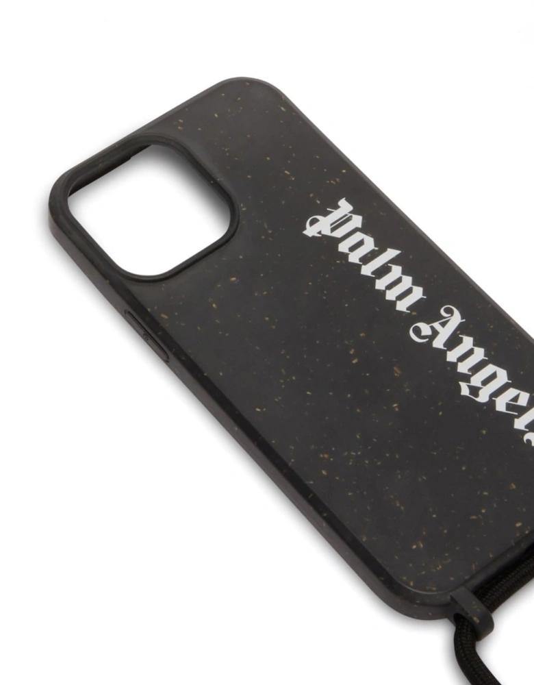 Classic Logo iPhone 14 pro Phone Case Black