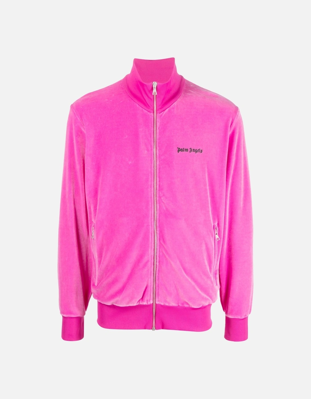 Velvet Track Jacket Pink, 6 of 5