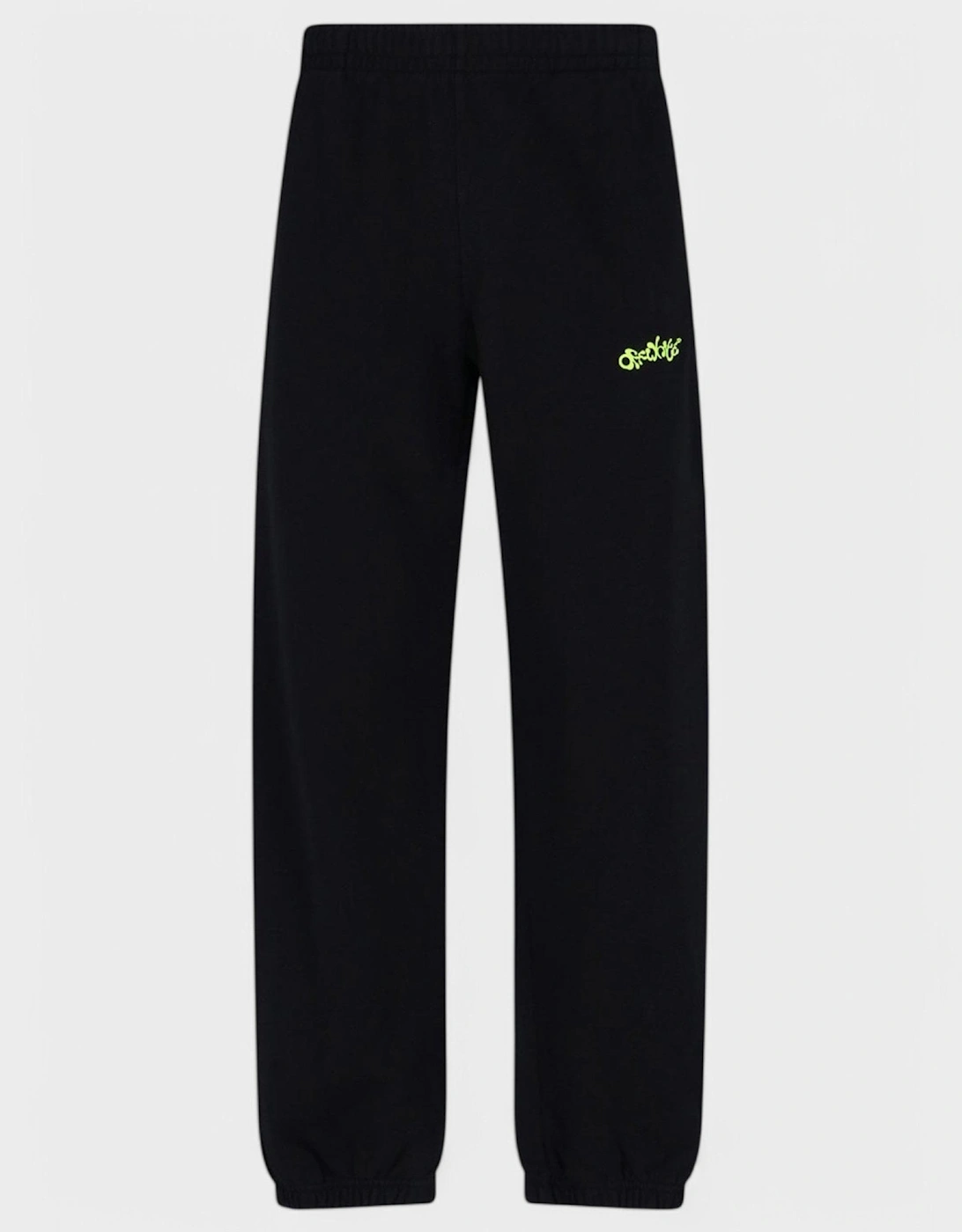 Opposite Arrow Slim Sweatpants 'Black/Lime'