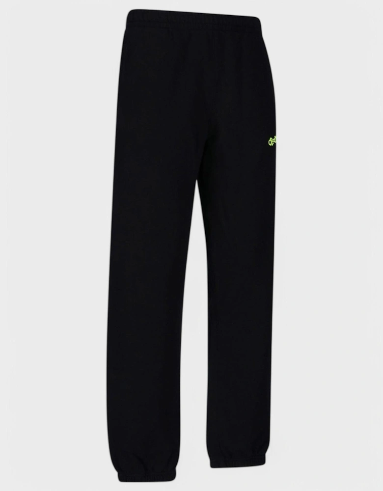 Opposite Arrow Slim Sweatpants 'Black/Lime'