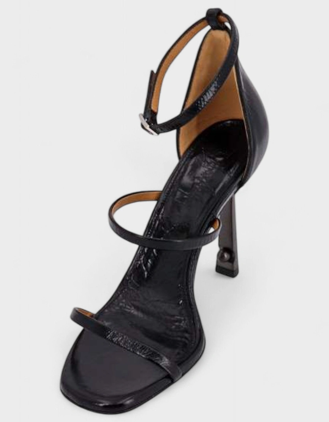Lollipop Strappy Heels Black