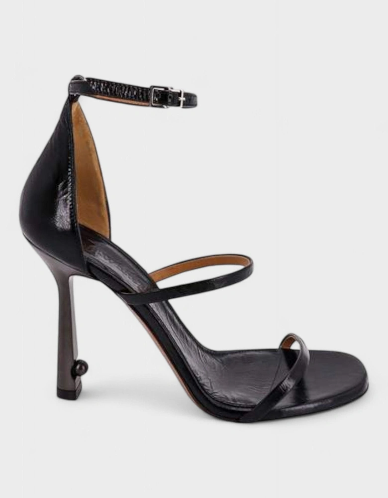 Lollipop Strappy Heels Black