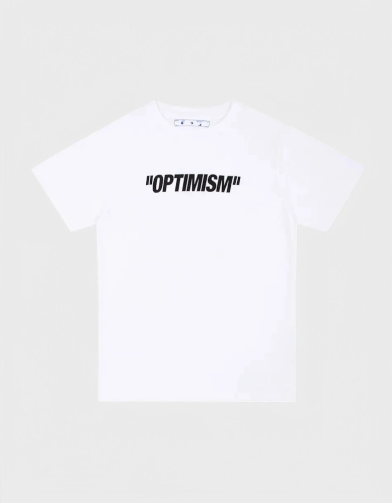 Off White Dsm Optimism Over T-Shirt White