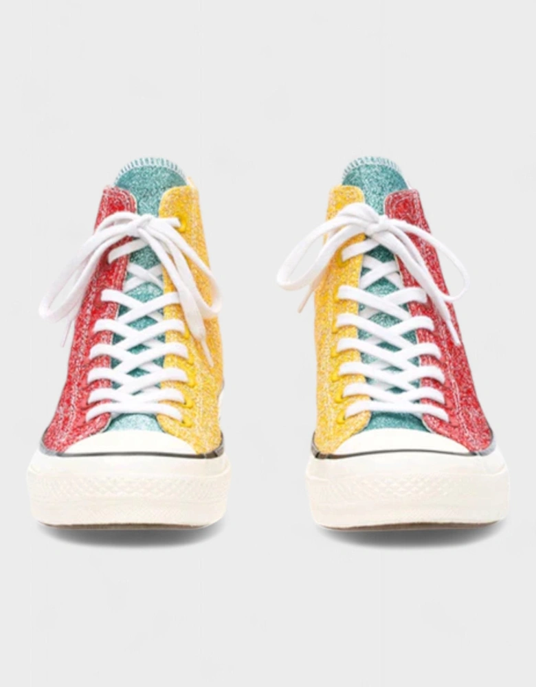 x JW Anderson Chuck 70 Hi 'Glitter Pack - Cherry Sulphur'