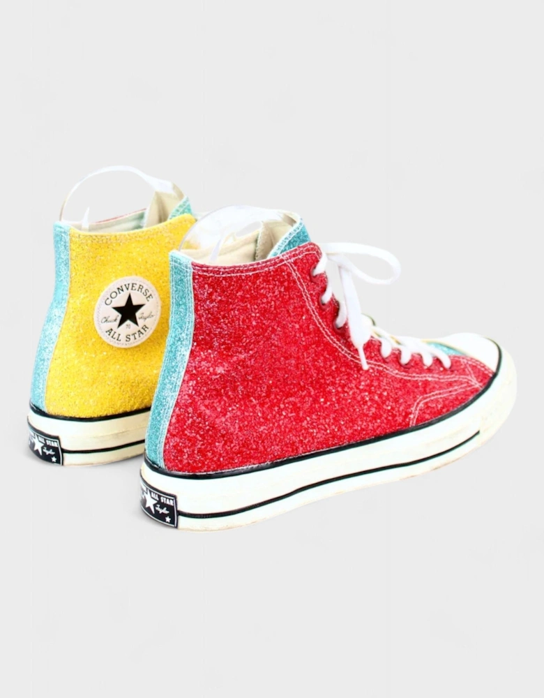 x JW Anderson Chuck 70 Hi 'Glitter Pack - Cherry Sulphur'