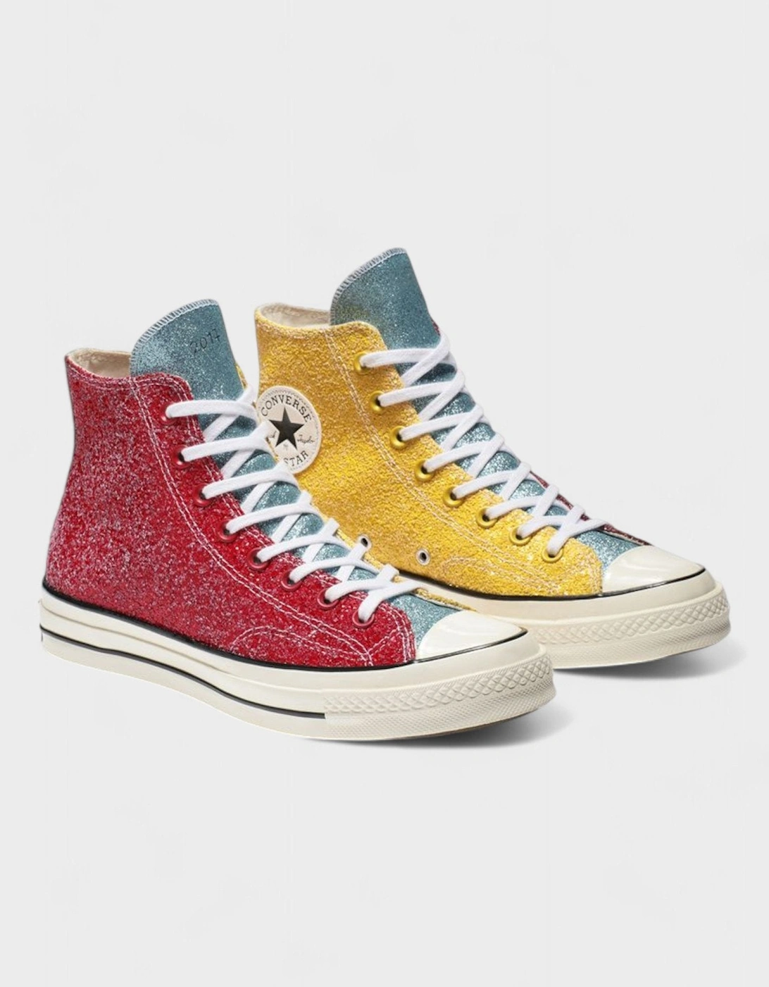 x JW Anderson Chuck 70 Hi 'Glitter Pack - Cherry Sulphur', 4 of 3