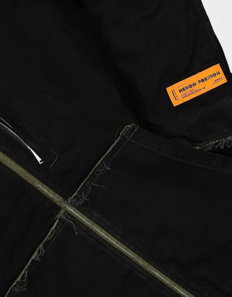 Rebuilt Denim Jacket Black