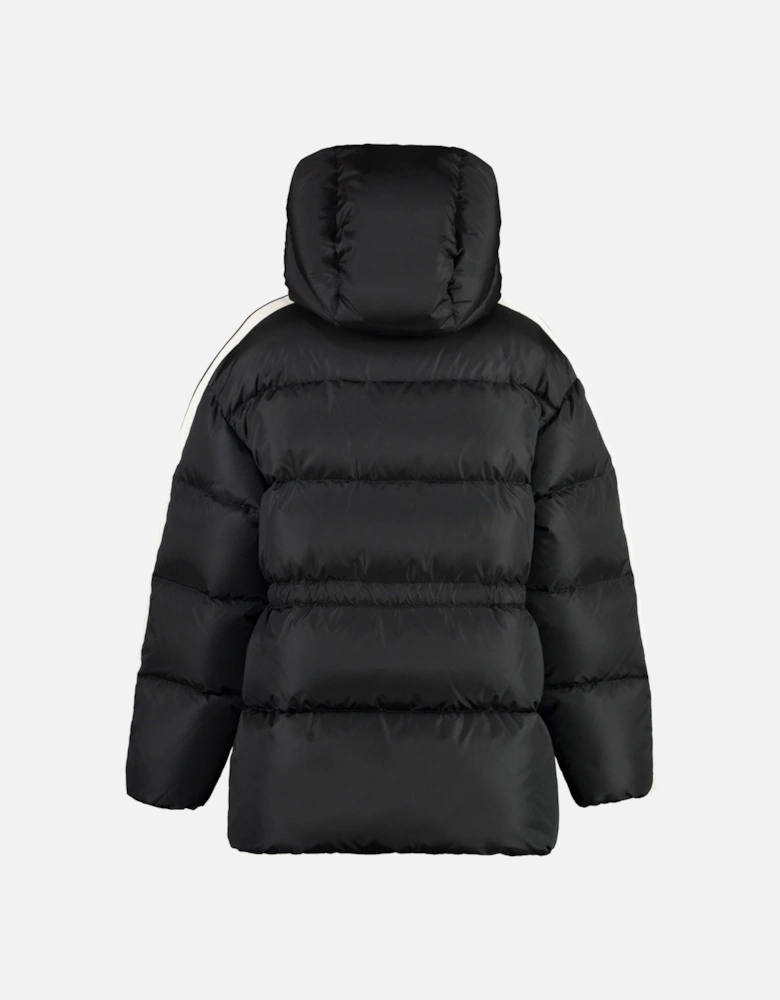 Waist Down Belt Jacket Black
