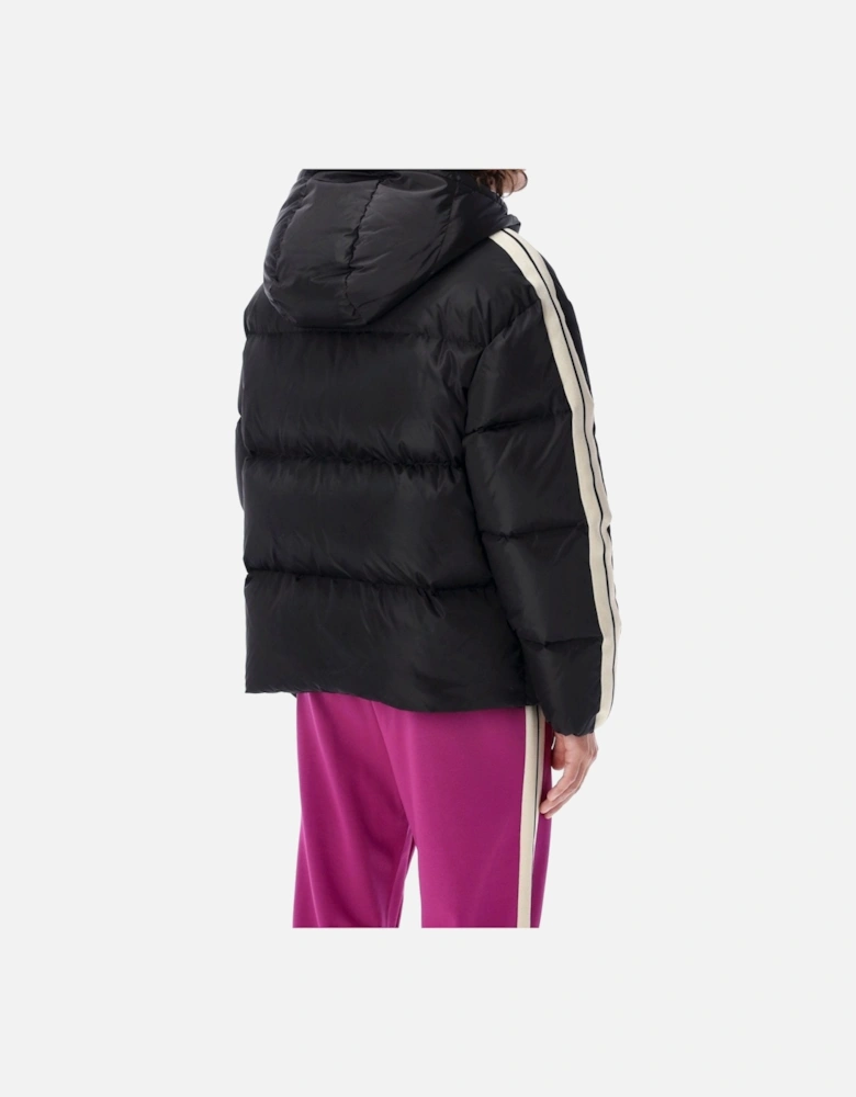 Waist Down Belt Jacket Black