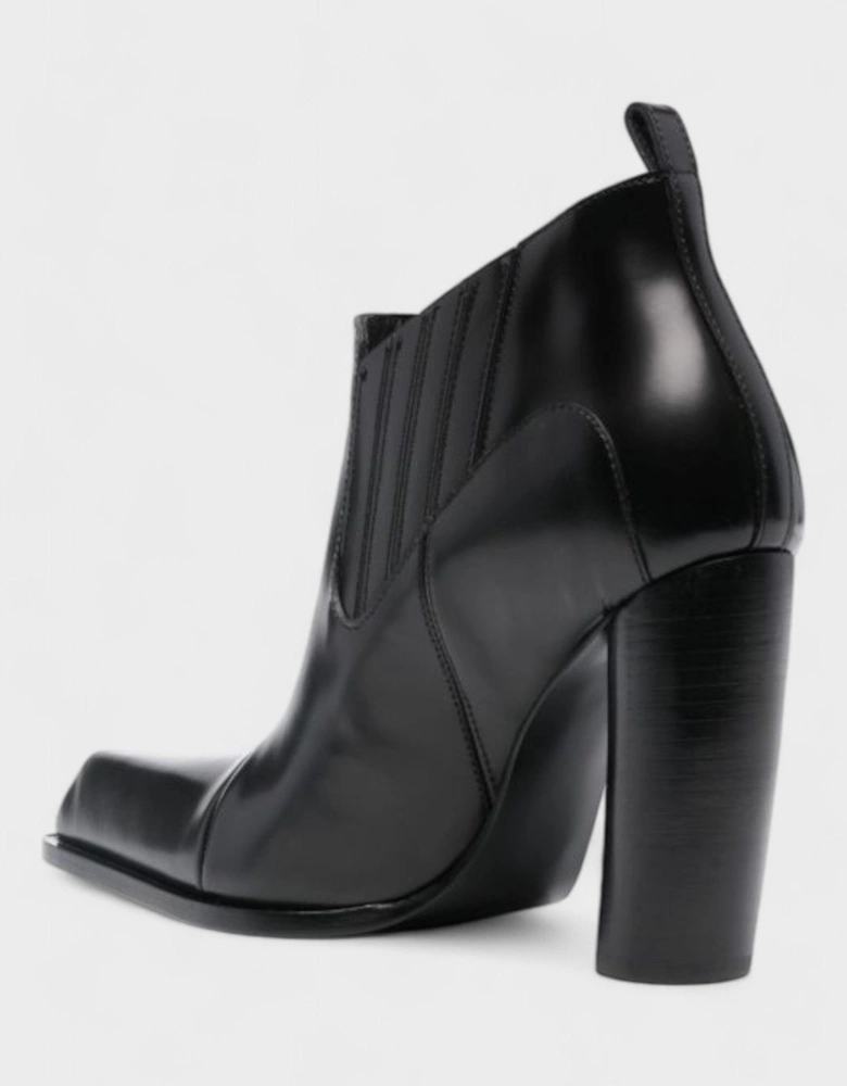 Moon Beatle Shade Ankle Boots Black