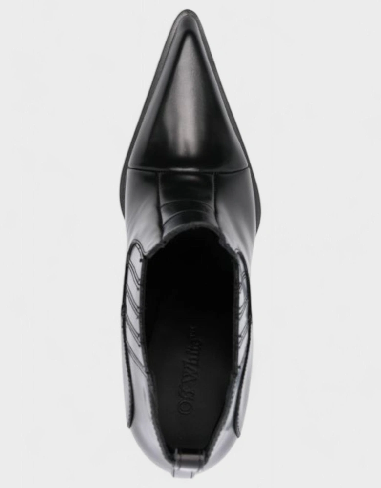 Moon Beatle Shade Ankle Boots Black