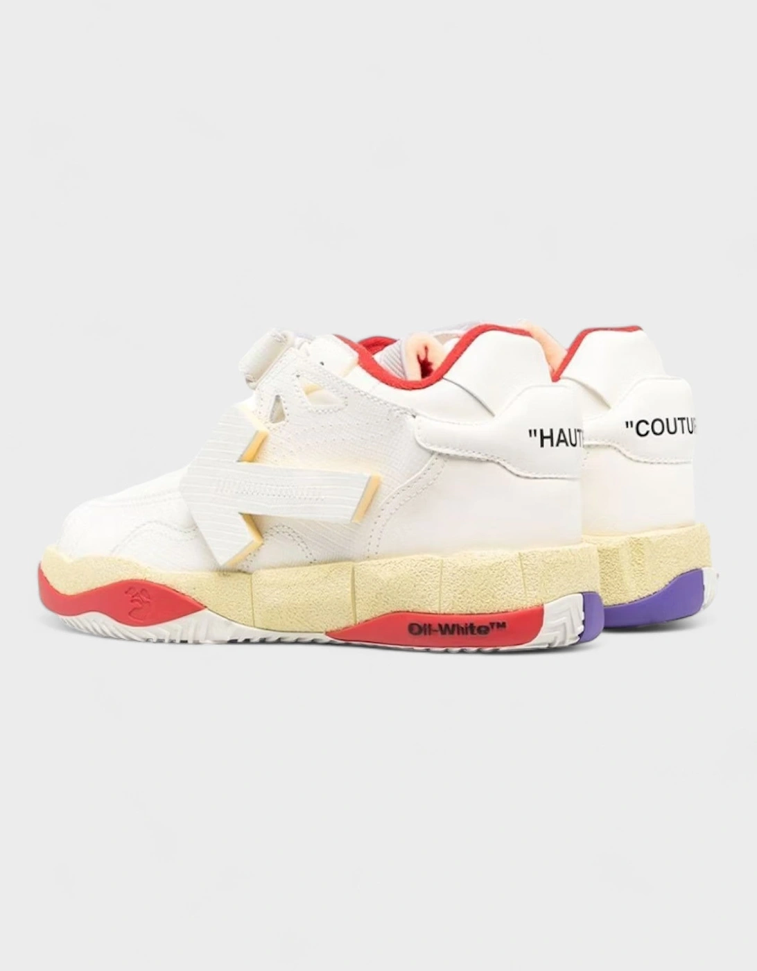 Off White Puzzle Couture panelled sneakers White