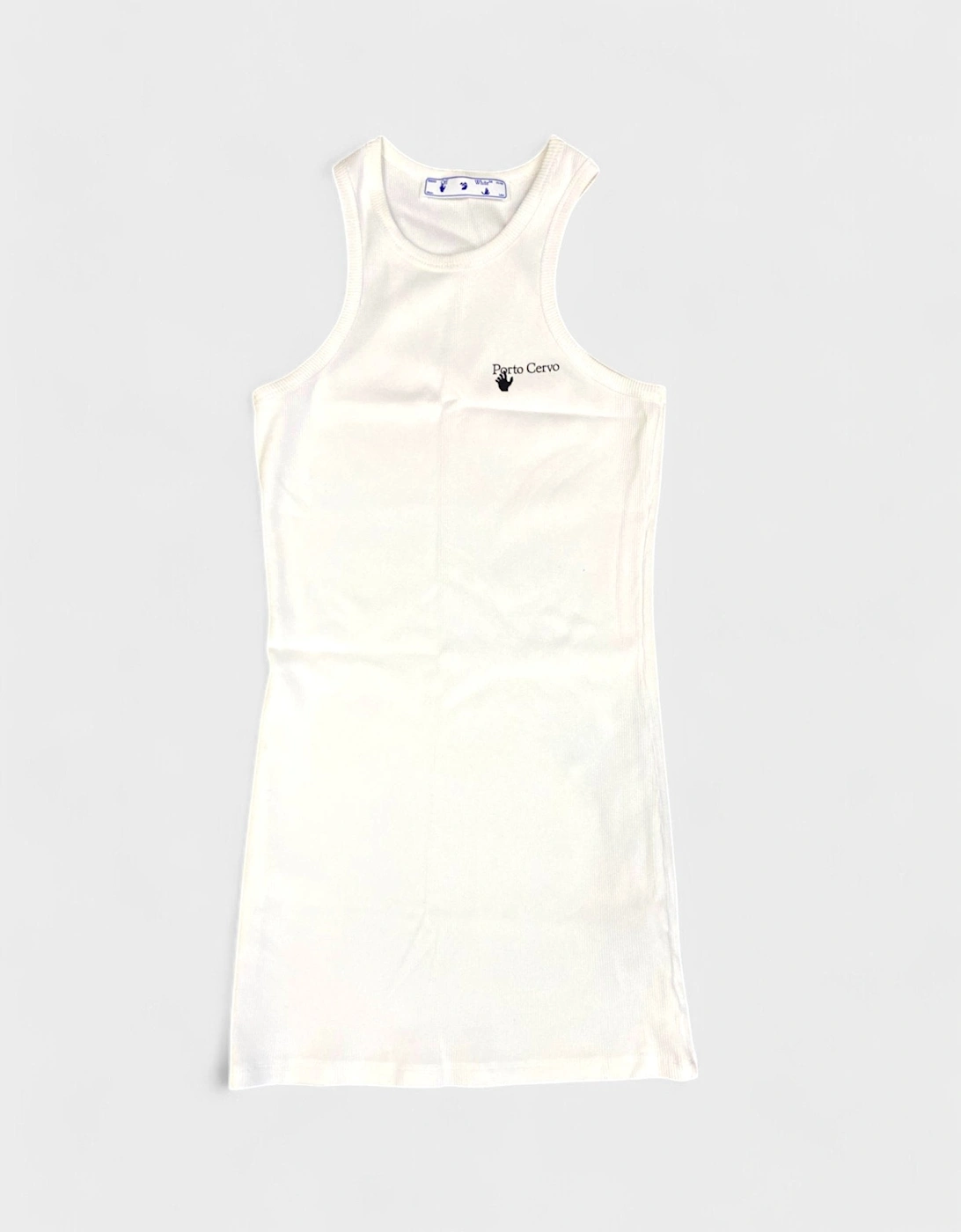 Tank White Rib Dress White, 3 of 2