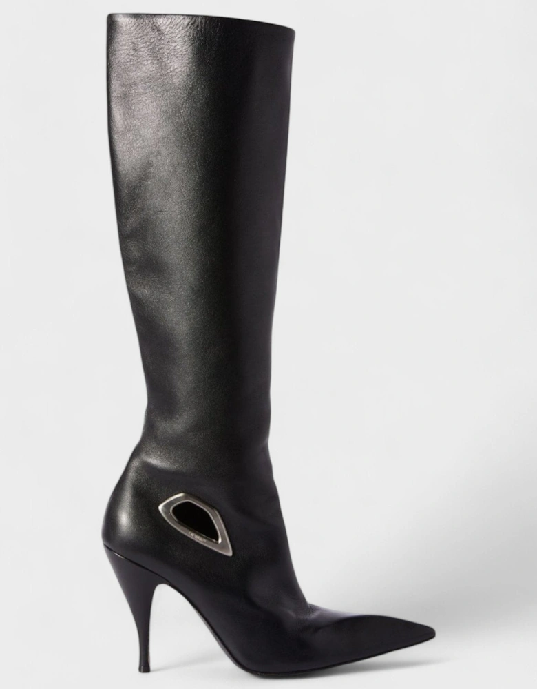 Crescent Boots Black