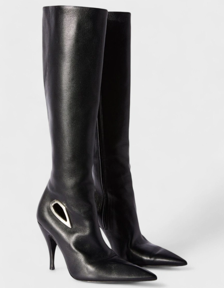 Crescent Boots Black