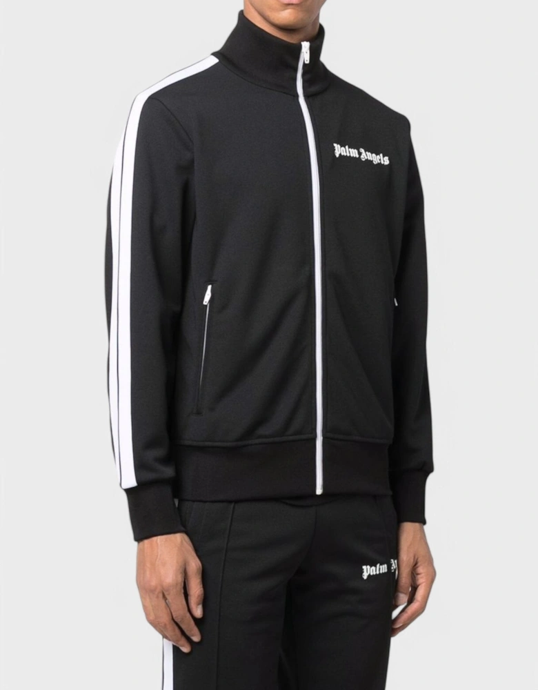 Classic Track Jacket Black White