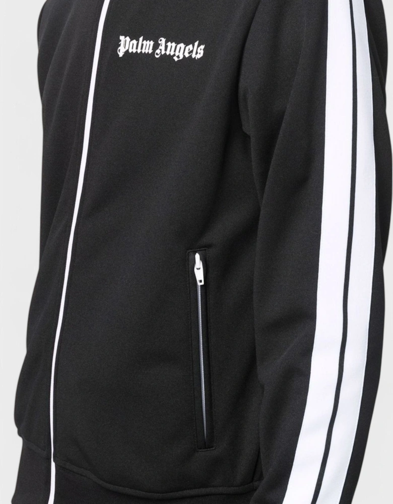 Classic Track Jacket Black White