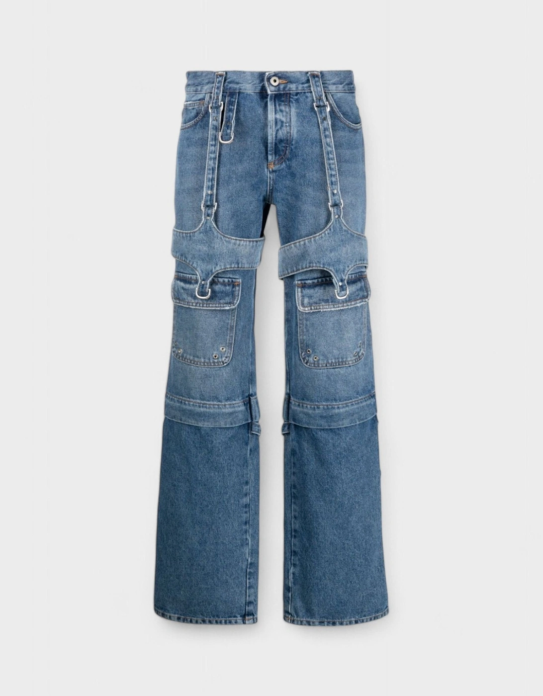 Cargo Zip Pant Denim Blue, 5 of 4